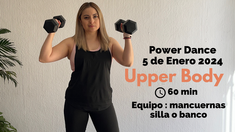 Power dance upper body 5 de enero 2024